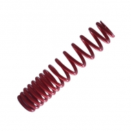 60Si2Mn oil red plastic compression spring