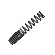 gray plastic compression spring